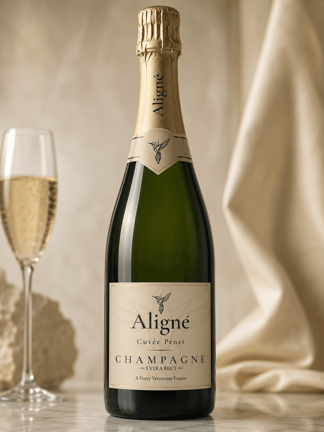 Penet Champagne bottle