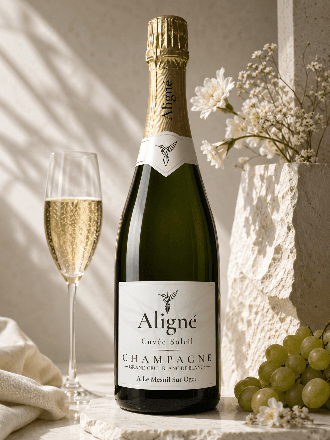 Soleil Champagne bottle